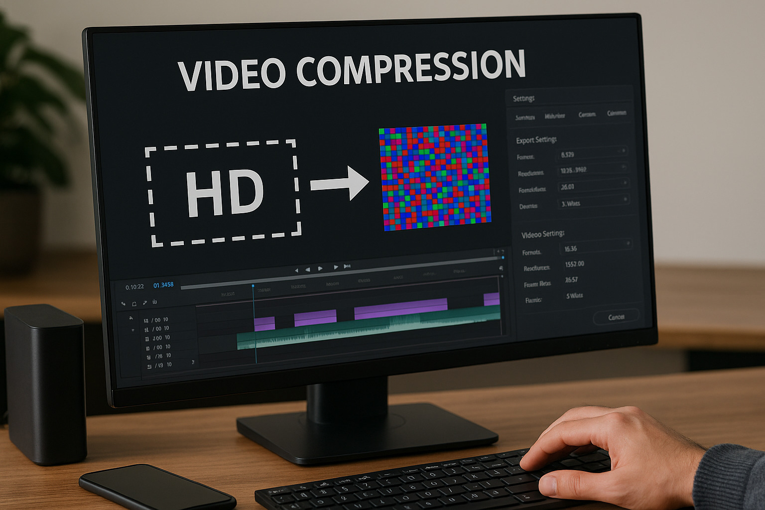 高画質を保ったまま動画圧縮を最適化する方法